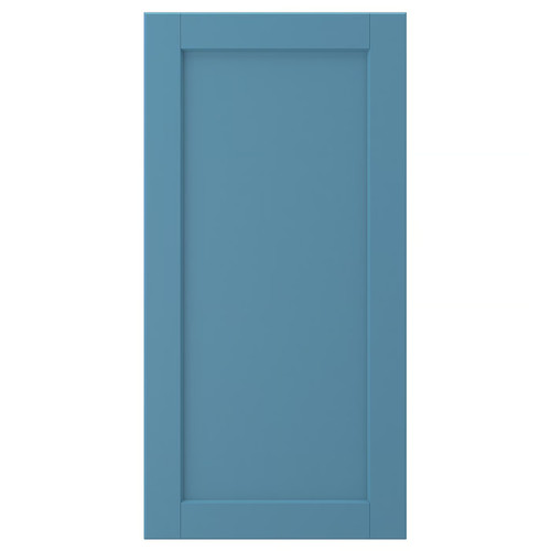 LERHYTTAN Door, blue, 40x80 cm
