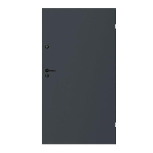 Universal Door Uran 100 with 2 locks, right, anthracite