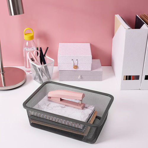 TROFAST Wall storage, white/dark grey, 99x21x30 cm