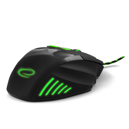 Wired Gaming Mouse 7D Optical MX201 Wolf Green
