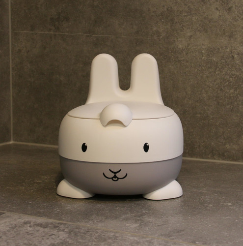 Bo Jungle B-Potty Bunny, grey-white