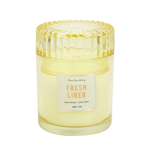 Scented Candle in Glass L Verge Linge frais