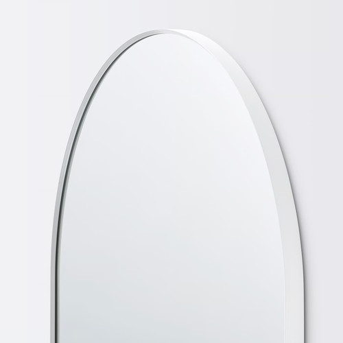 LINDBYN Mirror, white, 60x120 cm