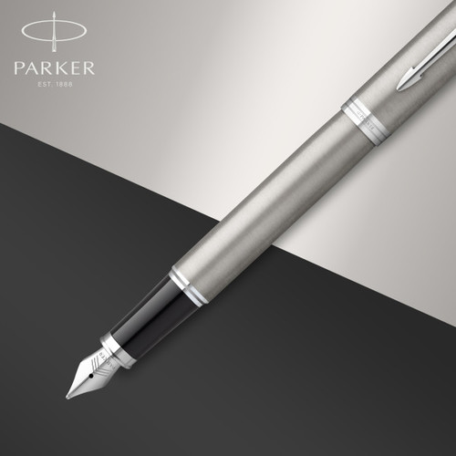 Parker IM Essential Stainless Steel CT Fountain Pen