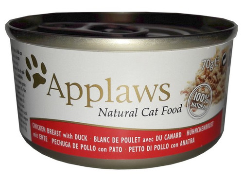 Applaws Natural Cat Food Chicken Breast with Duck 70g