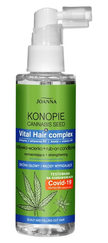 Joanna Cannabis Seed Strenghtening Rub-on Conditioner Against Hair Loss 100ml