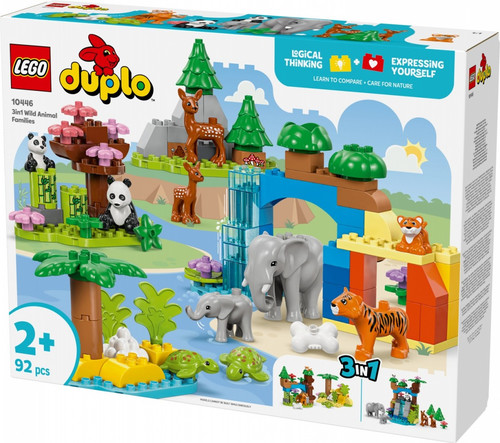 LEGO DUPLO 3in1 Wild Animal Families 24m+