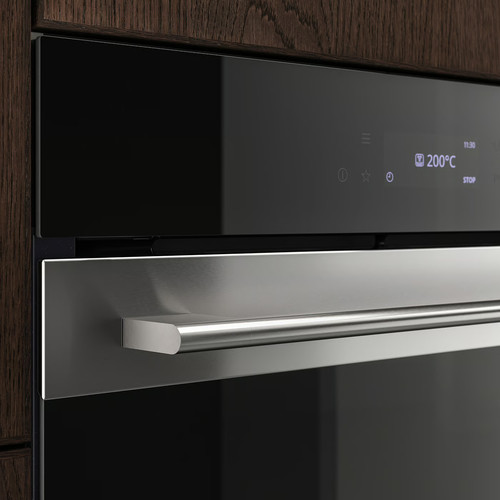 FRILLESBO True fan oven w microwave func, air fry function Grill function/stainless steel colour IKEA 700