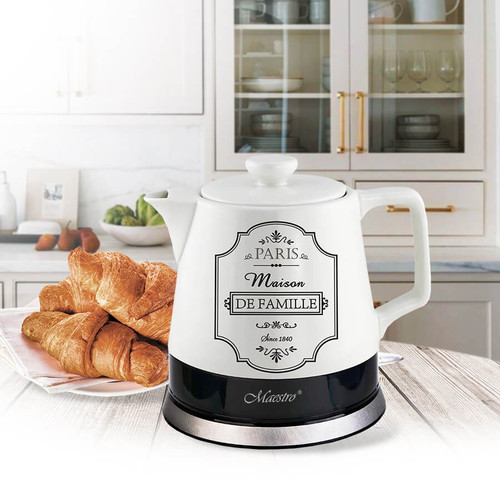 Feel Maestro 1.0L Ceramic Electric Kettle "PARIS MAISON" MR-072