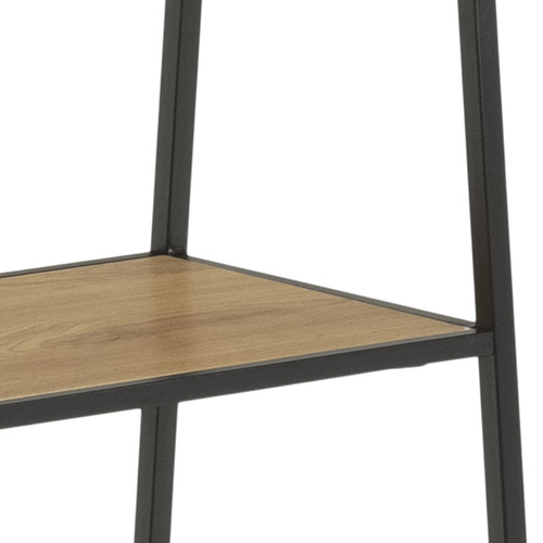 Actona Coat Stand with Shelf Seaford, wild oak/black