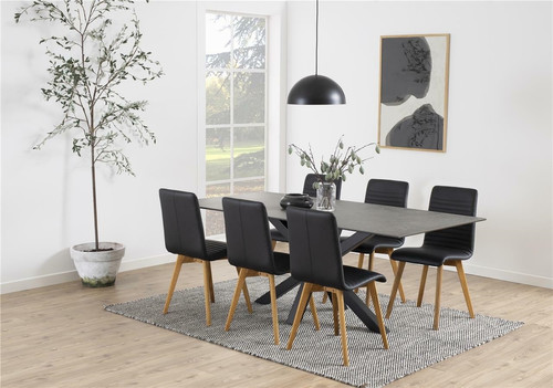 Dining Table Heaven 160x90, black