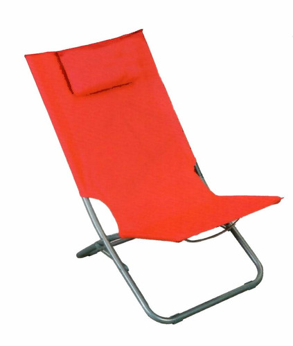 Folding Moon Chair Beach Chair, red