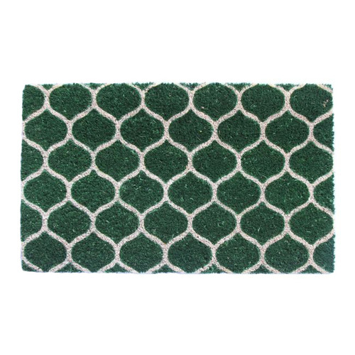 Colours Door Mat Aile 45 x 75 cm, green