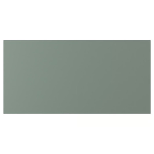 NICKEBO Drawer front, matt grey-green, 80x40 cm