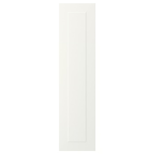 STENSUND Door, white, 20x80 cm