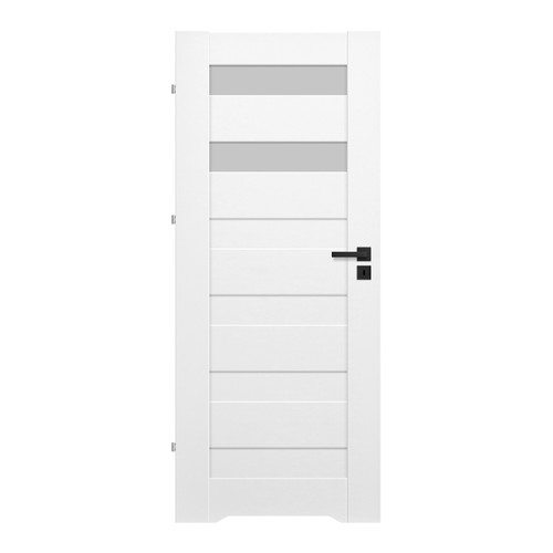 Internal Door, Undercut, Trame 70, left, white