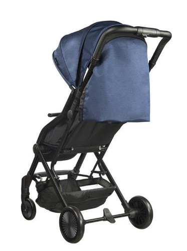 Titanium Baby Stroller Pushchair Hybrid Buggy Cabi S Navy 0-20kg