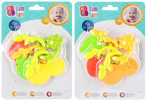 Bam Bam Rattle Fruit 3m+