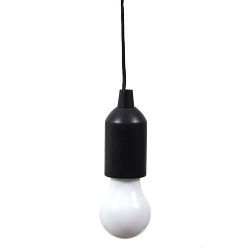 Pendant LED Lamp, battery-operated, black