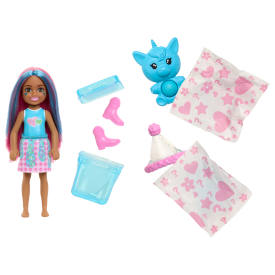 Barbie Pop Reveal Chelsea Pet Party Series Playset JCN89, 1pc, assorted models, 3+