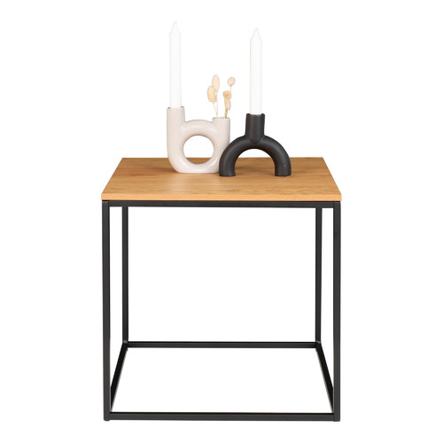 Side Table Vita, oak/black