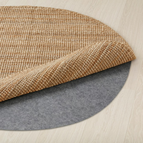 LOHALS Rug, flatwoven, natural, 130 cm