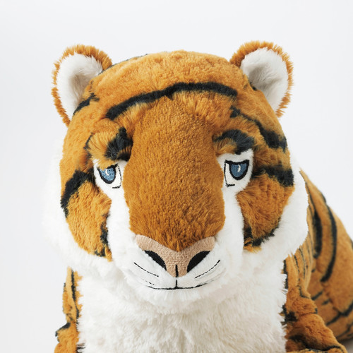 DJUNGELSKOG Soft toy, tiger