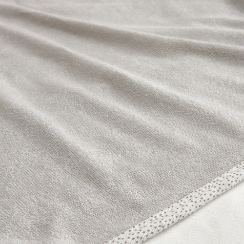 SKÖTSAM Cover for babycare mat, grey, 83x55 cm