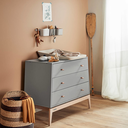 LEANDER Dresser LUNA™, grey/oak