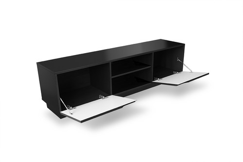 TV Cabinet Loftia Mini, black/matt black