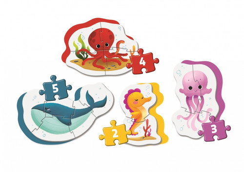 Clementoni Children's Puzzle Baby Puzzle Sea
