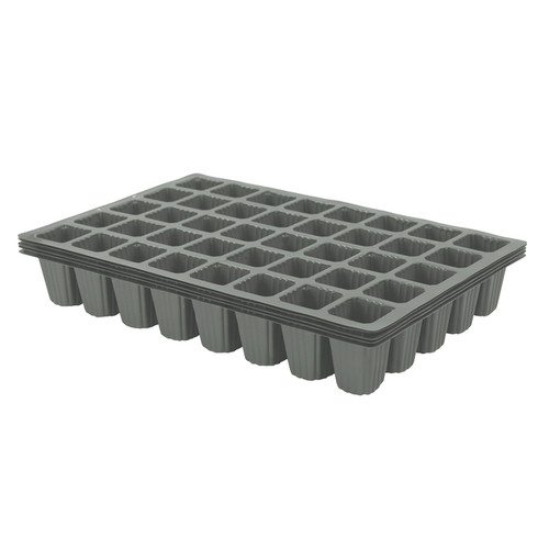 Verve Tray Seed Pots 5 x 5 x 40 cm 5pcs