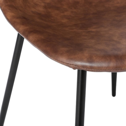 Designer Chair Vladi, brown