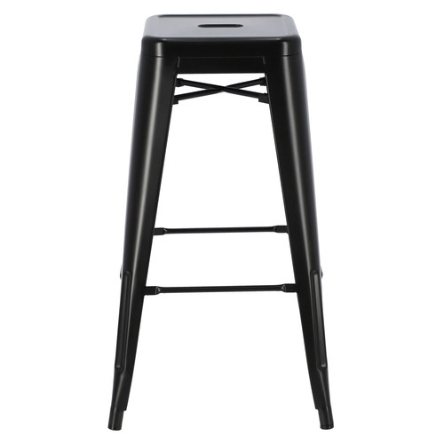 Bar Stool Paris 75cm, metal, black