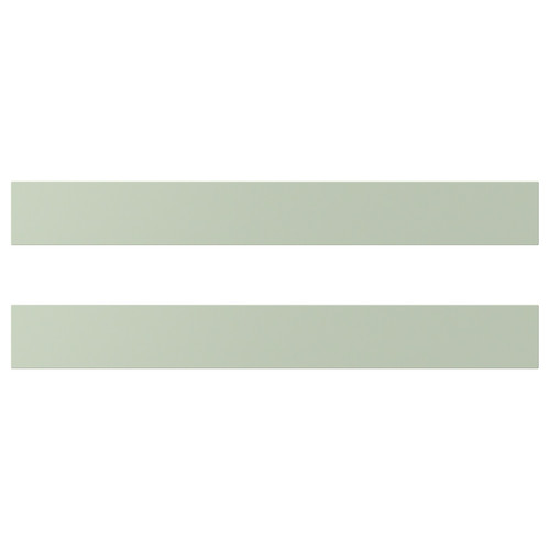 STENSUND Drawer front, light green, 80x10 cm