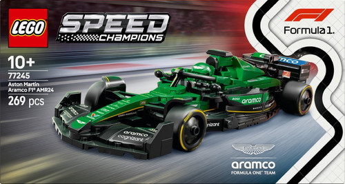 LEGO Speed Champions Aston Martin Aramco F1® AMR24 Race Car 10+