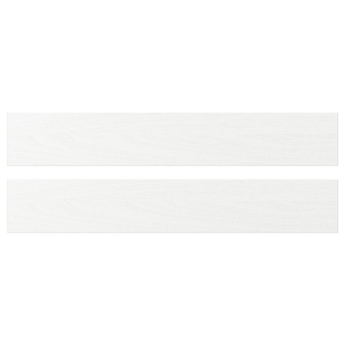 ENKÖPING Drawer front, white wood effect, 60x10 cm