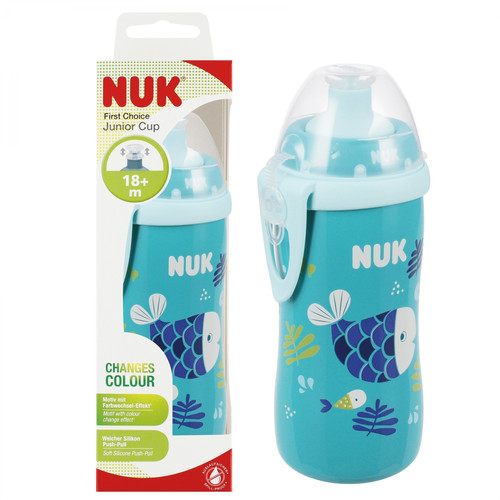 NUK First Choice Junior Cup 300ml 18m+, blue