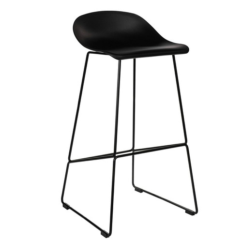 Bar Stool Molly High, black