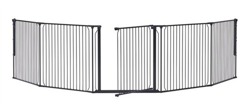 Baby Dan Carl Wide XXX outdoor safety gate, black