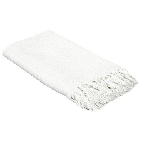 Blanket Throw Waffle 150x200cm, white