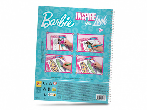 Lisciani Sketch Book Mer - Mazing Scratch Reveal Barbie 3+