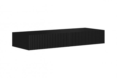 Wall-mounted Console Table Dresser Nicole, black/matt black