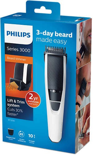 Philips Beard & Stubble Trimmer BT3206/14