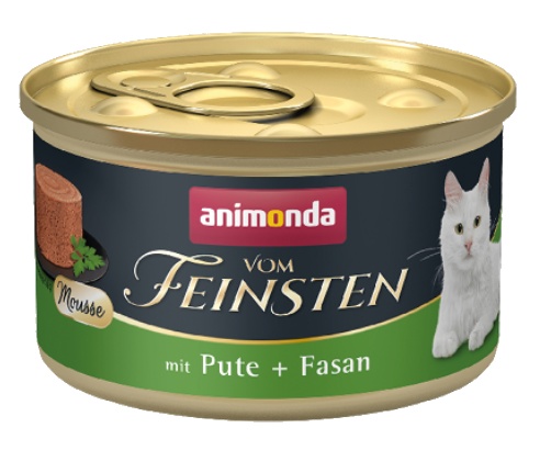 Animonda vom Feinsten Cat Adult Turkey & Pheasant Mousse 85g