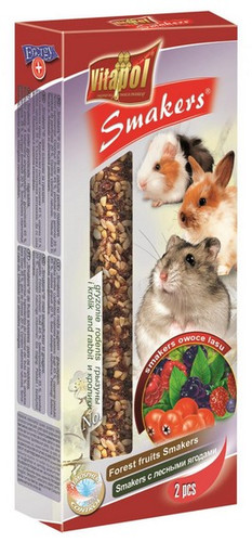 Vitapol Smakers Snack for Rodents & Rabbits - Forest Fruits 2pcs