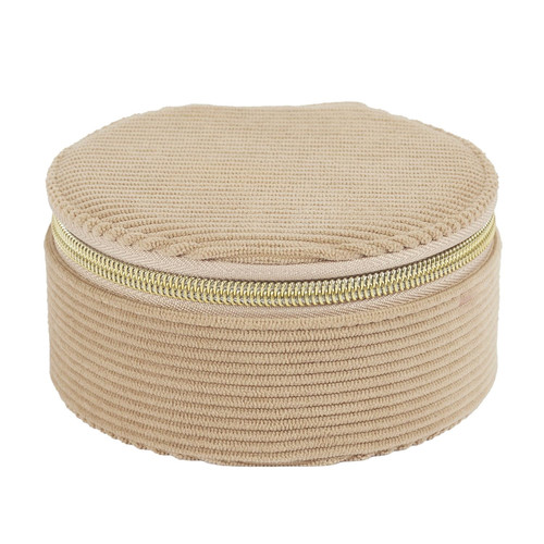 Jewellery Box Velo, corduroy, beige