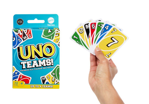 UNO Teams Card Game For Family HXT58 7+
