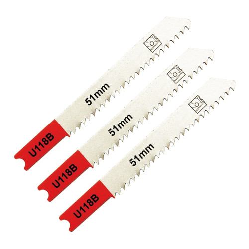 Saw Blade U-type Universal 2.5-6 mm 118B, 3 pack