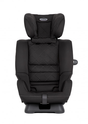 Graco 2in1 Convertible Car Seat SlimFit R129 Midnight 40-145cm / 0-12y